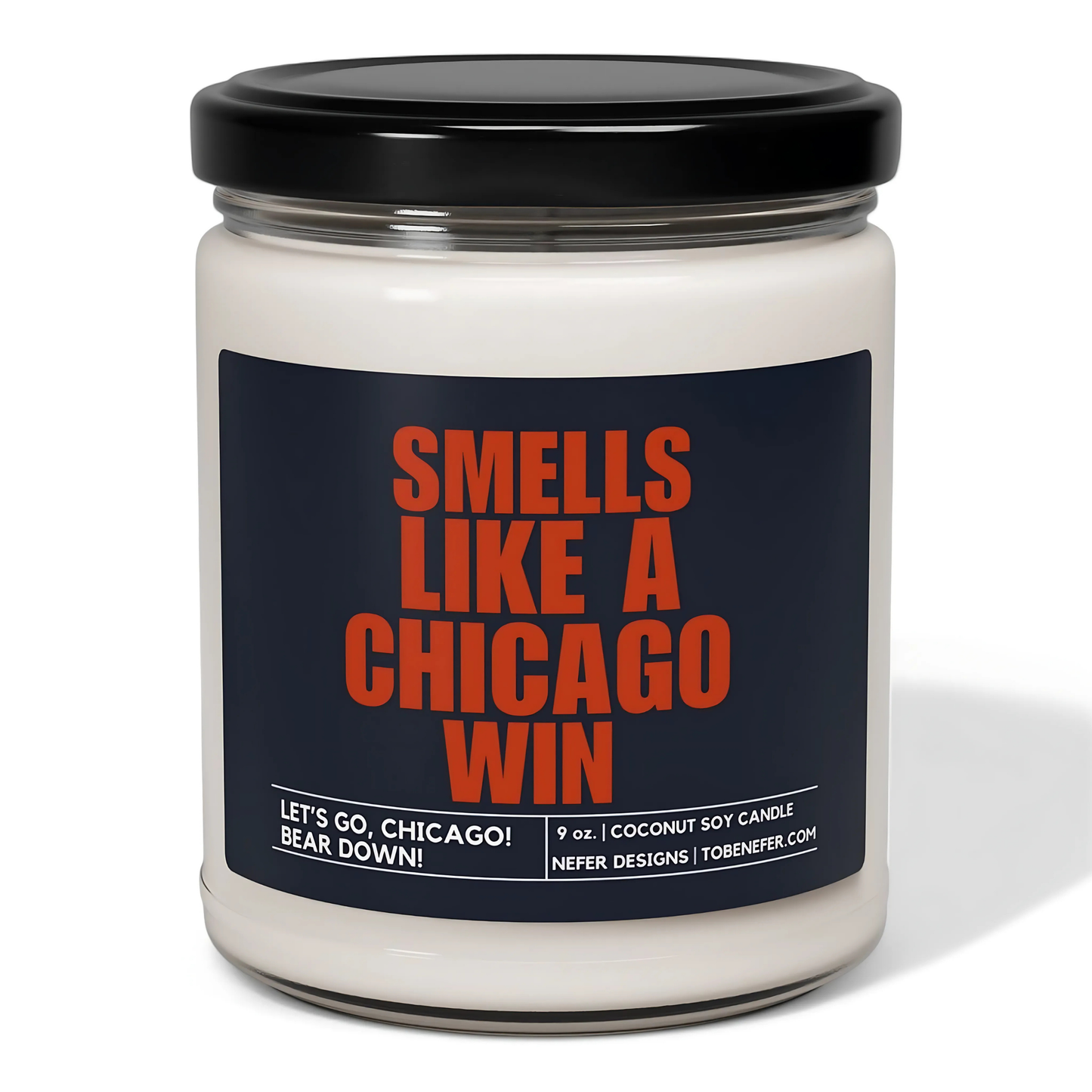 Chicago Sports Fan Gift Candle