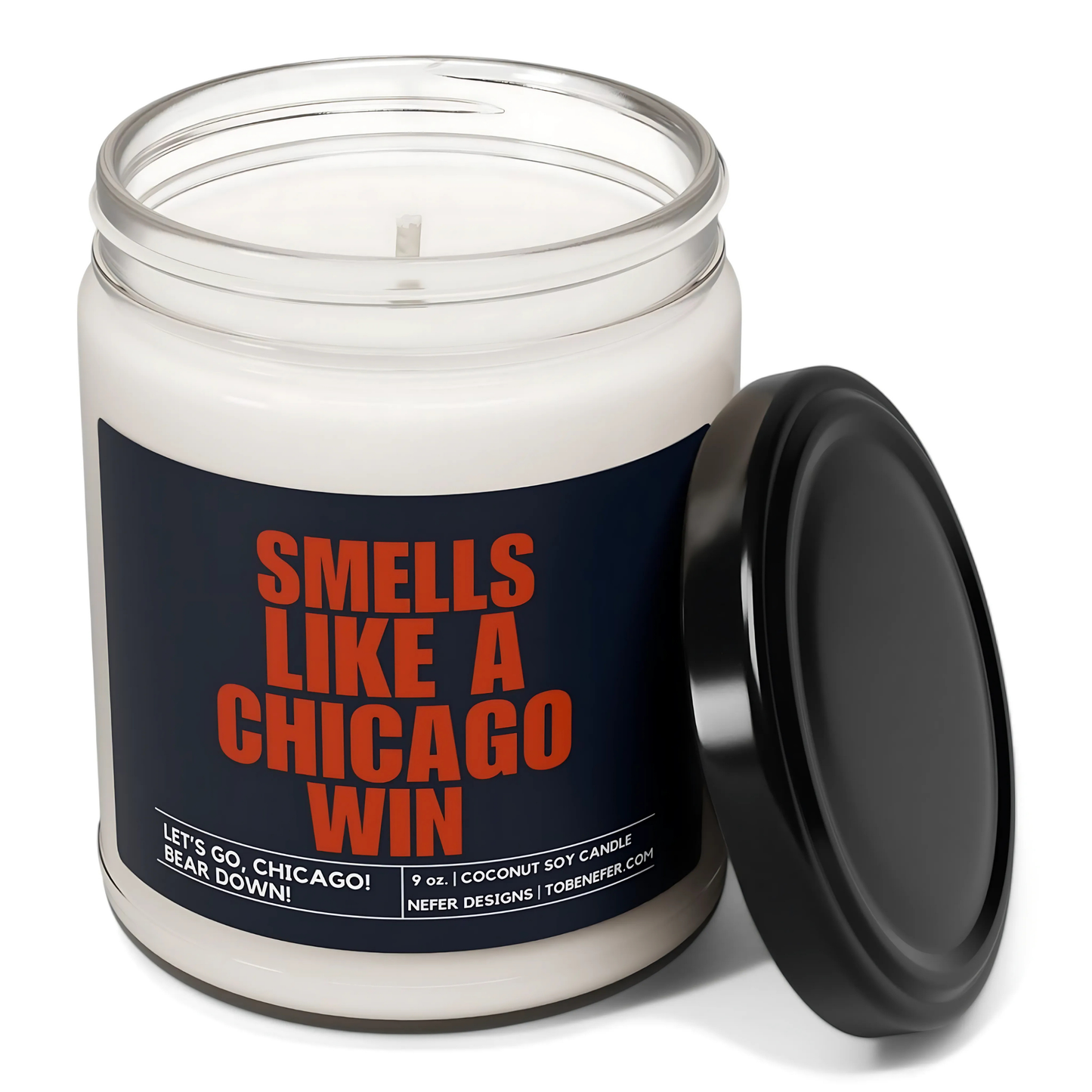 Chicago Sports Fan Gift Candle