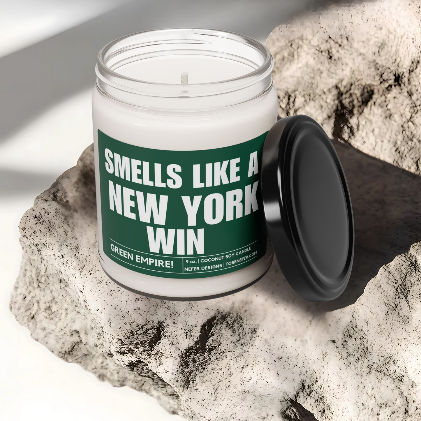 New York Jets Fan Gift Candle