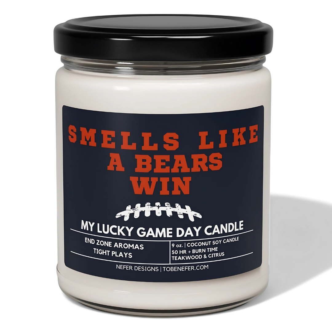 Smellslikeabearswinmyluyckygamedaycandle1