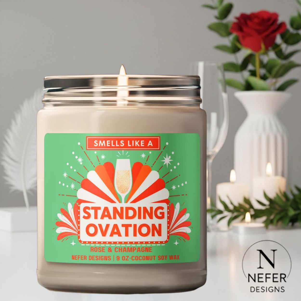 Standing Ovation Candle | The Showgirl is Here