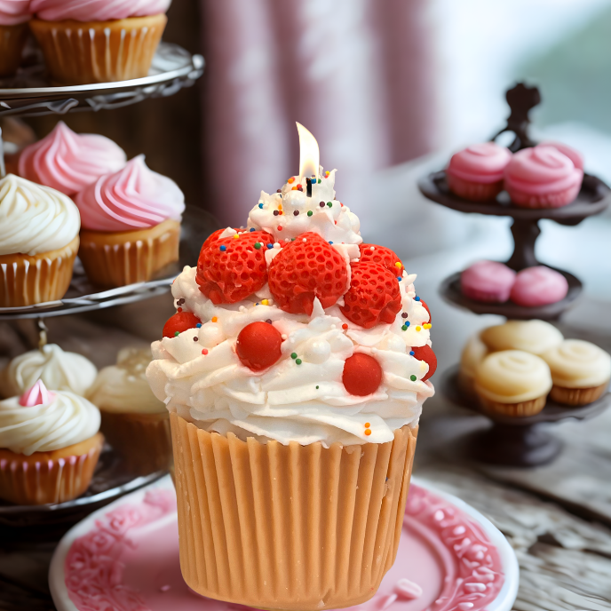 Cupcake Wish Candles | A Whirl of Sweet & Dreamy Scents