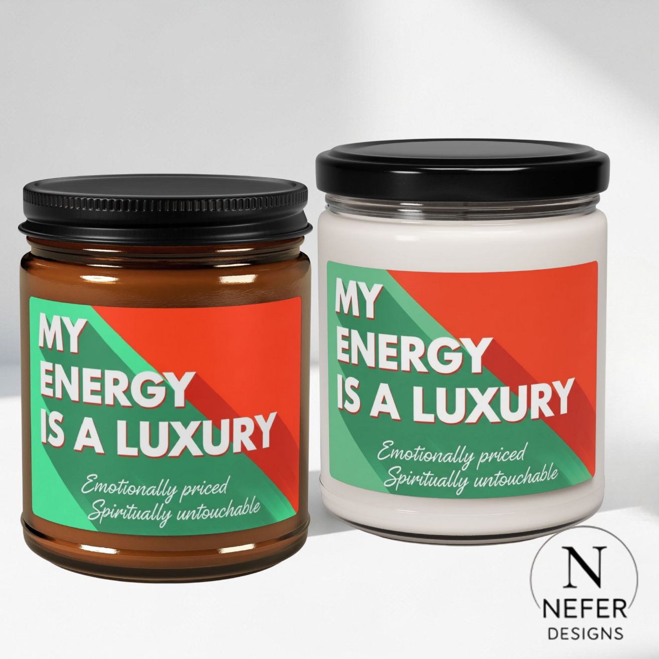 Manifestation Luxury Candle | My Energy is Luxury