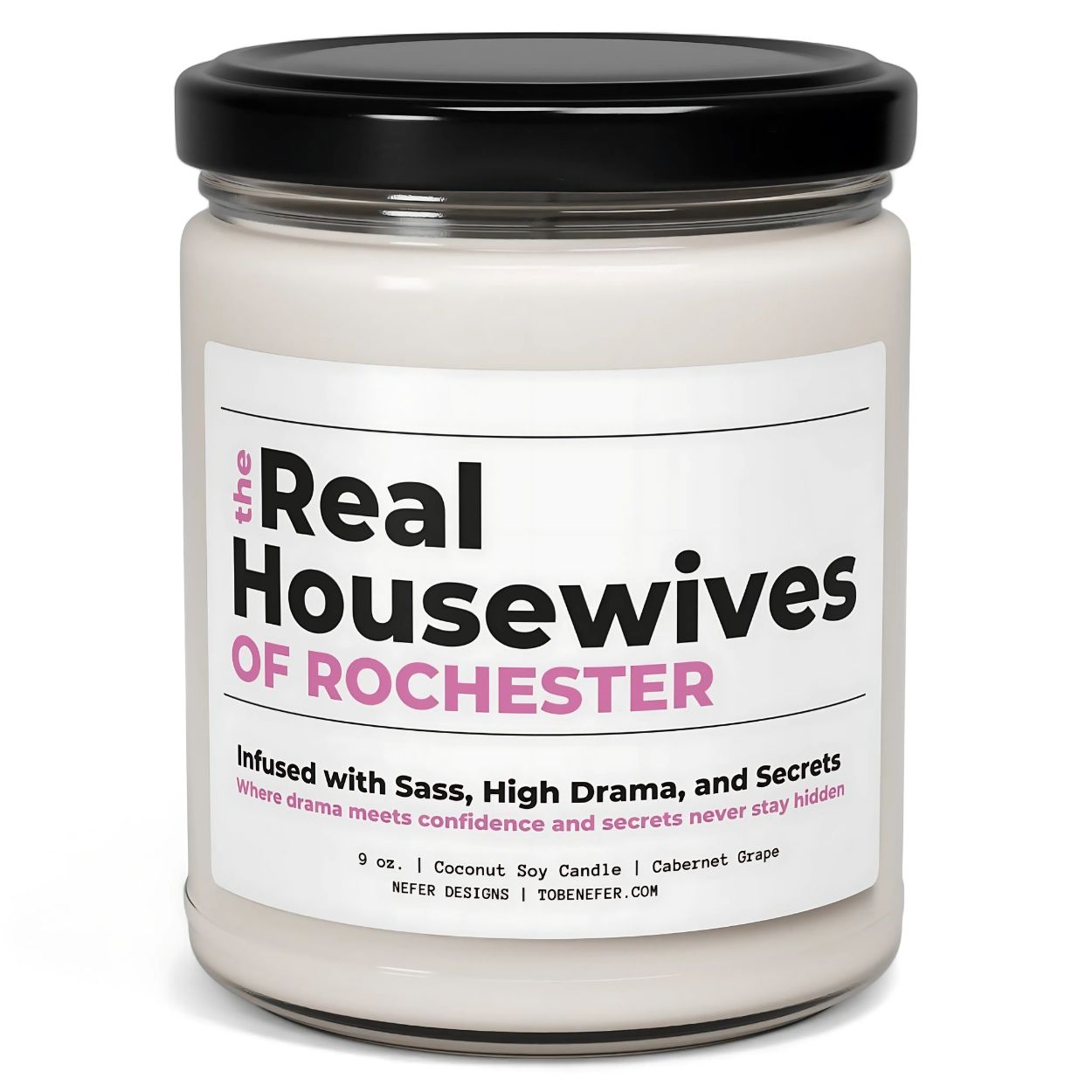 Custom The Real Housewives Candle | Funny Personalized Gift Candle