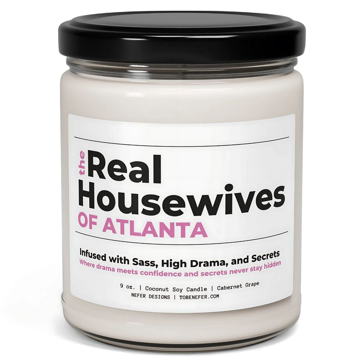 Custom The Real Housewives Candle | Funny Personalized Gift Candle