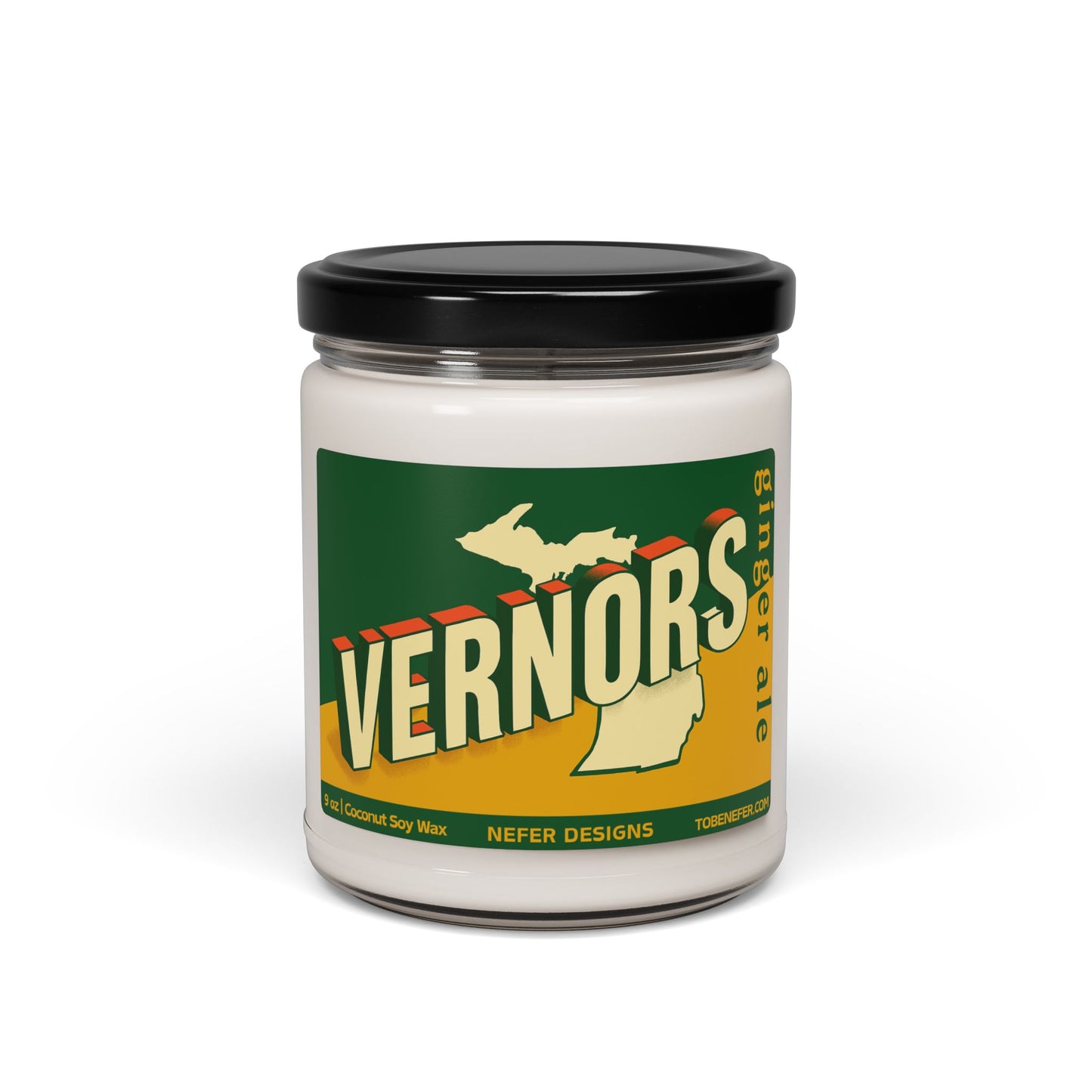 Pop Culture in a Jar – Detroit Drafts: Faygo & Vernors Candle (Legacy Cut)