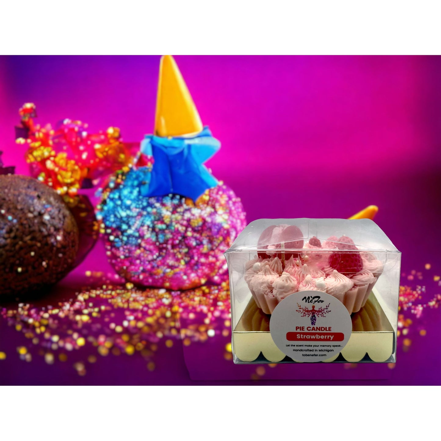 Strawberry Pie Candle