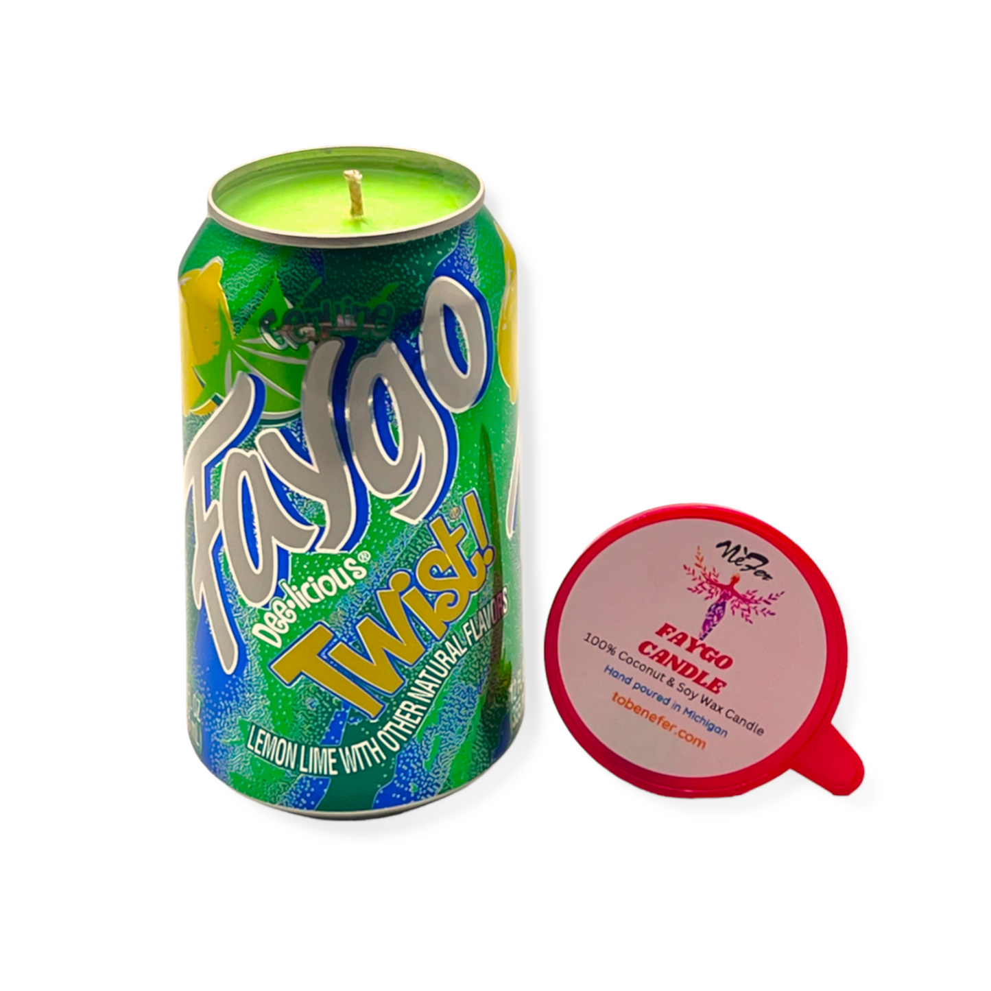 Faygo Twist Candle | 12 oz Candle