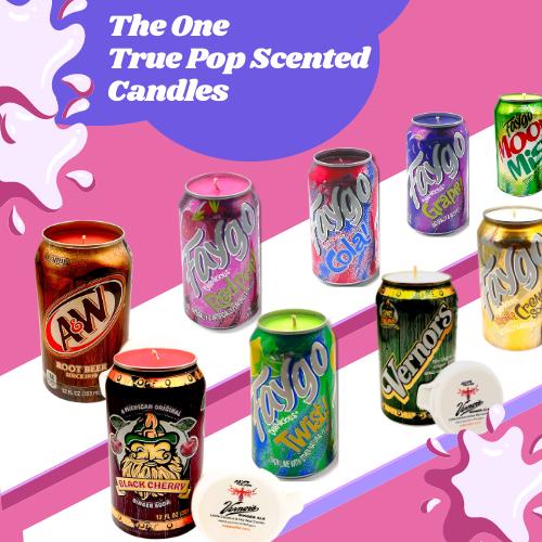 Soda Pop Can Candles
