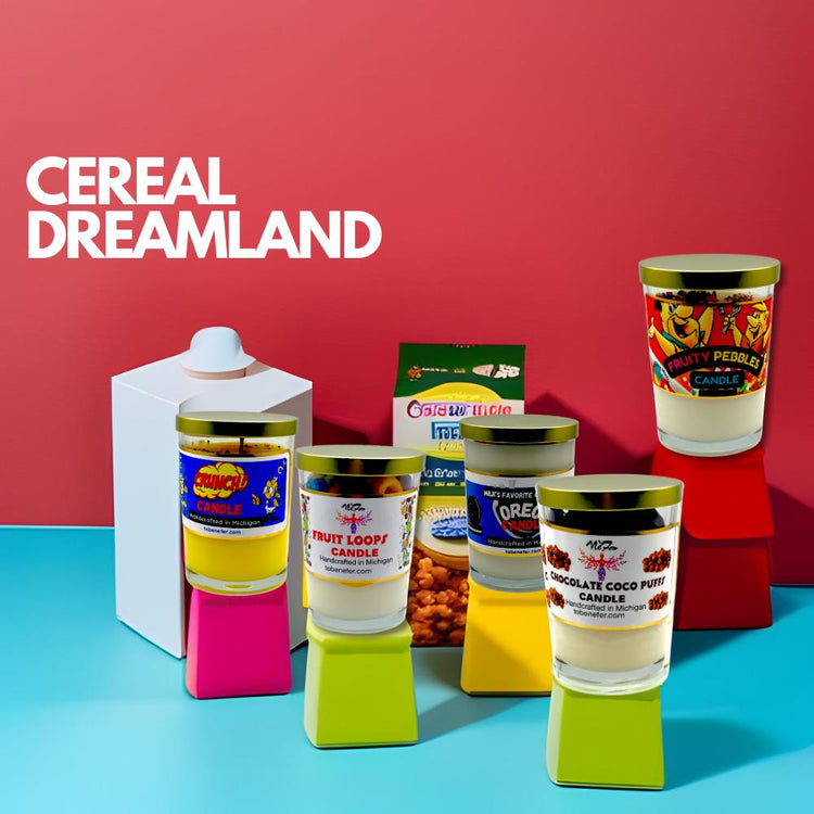 Cereal Candles | A Whimsical Aroma of Childhood Delights