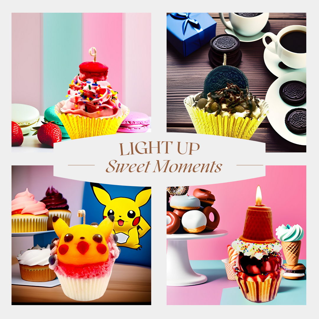 Cupcake Candles | Light Up Sweet Moments