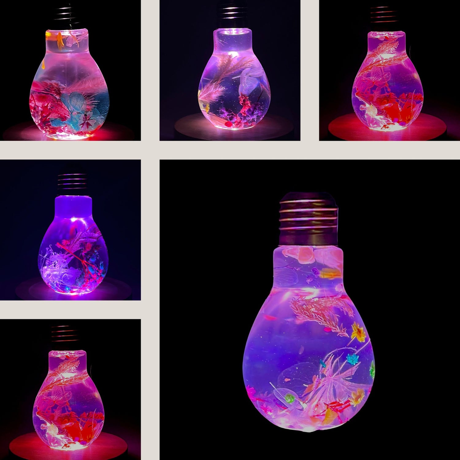 Blossom Light Bulb - Life in Multi Colors