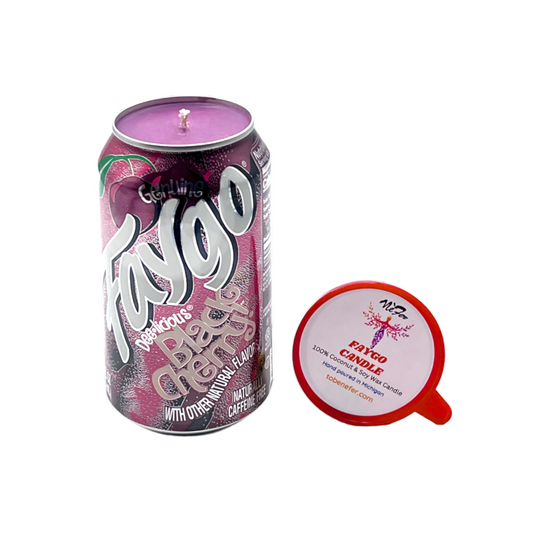Faygo Black Cherry Candle