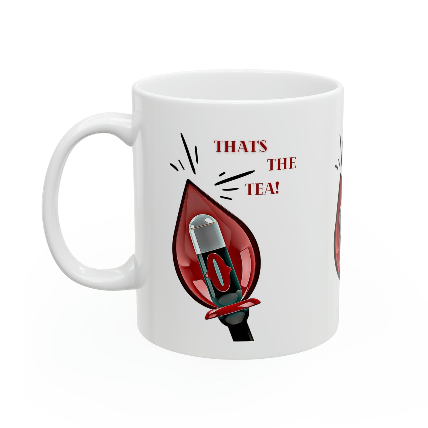Hazbin Hotel Alastor Ceramic Mug | That's The Tea Mug | Anime Lover Gift