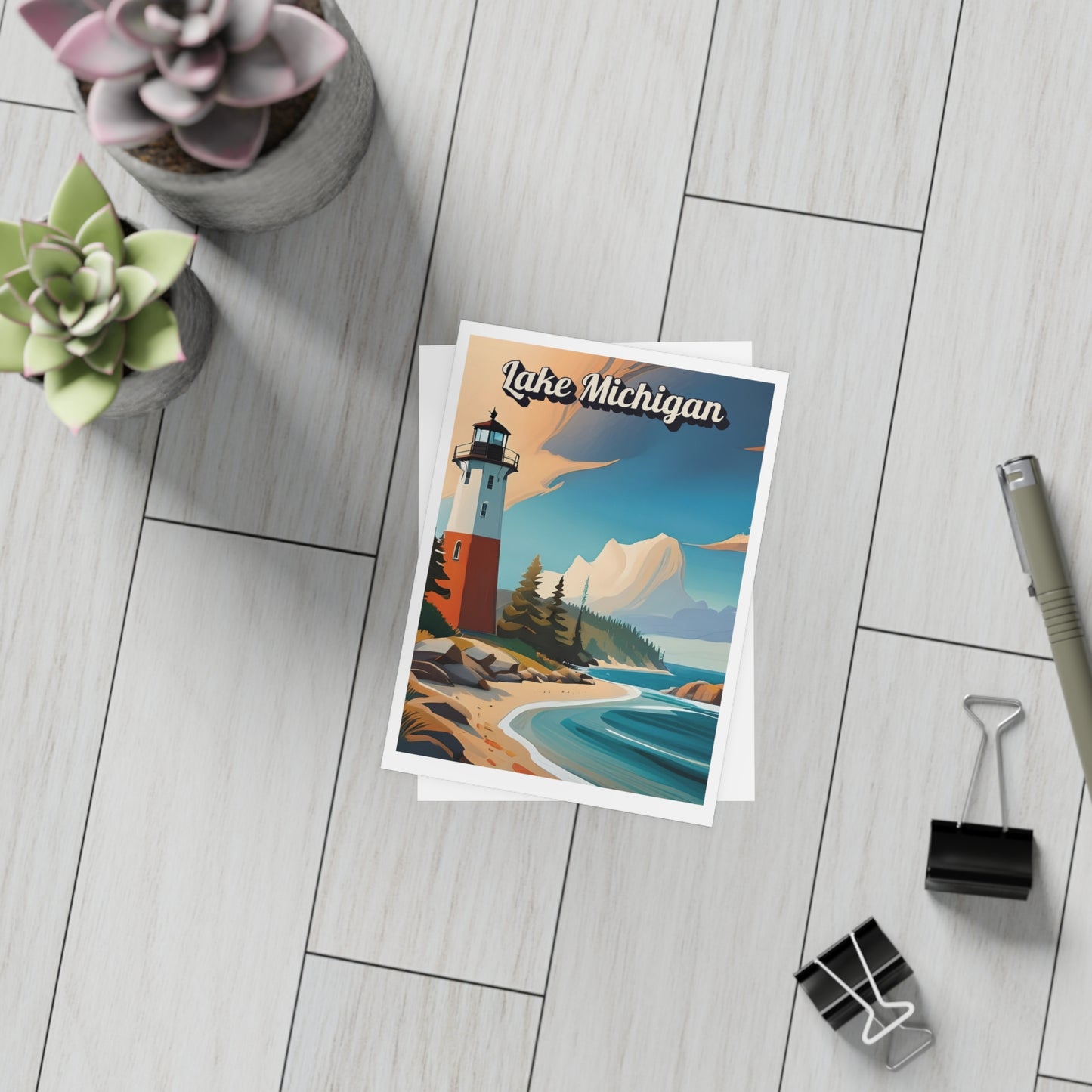 Lake Michigan | Home State Greeting Card