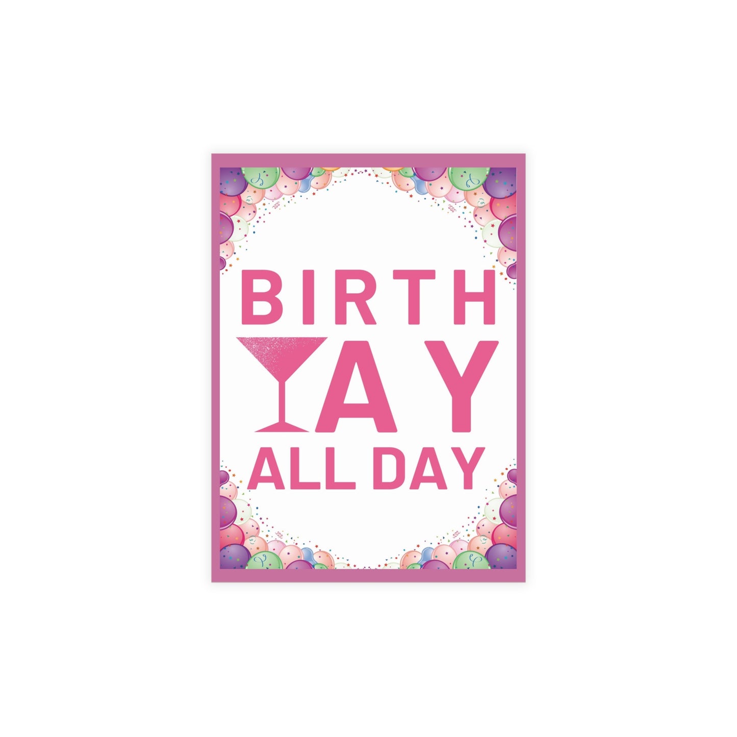 Birthday All Day with Pink Martini | Birthday Card