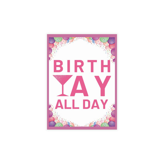 Birthday All Day with Pink Martini | Birthday Card