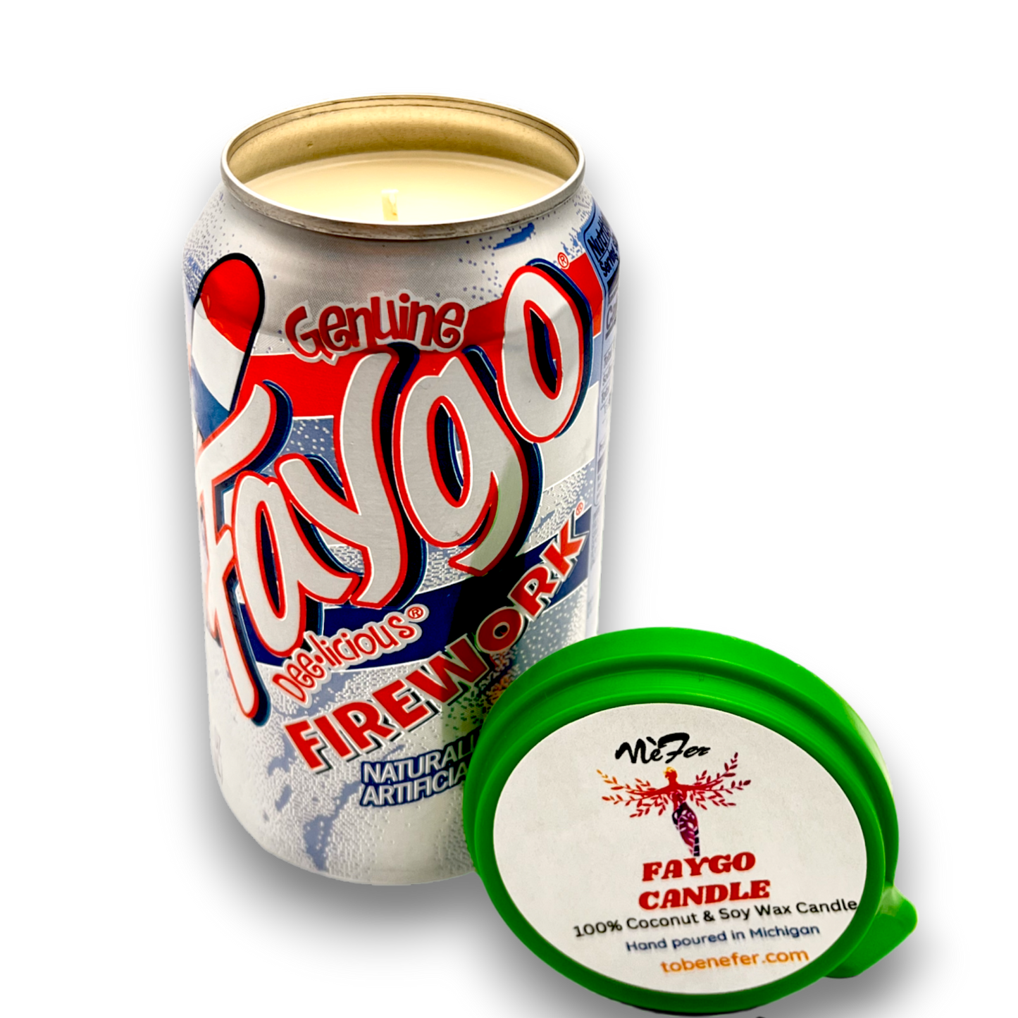 Faygo Fireworks Candle | 12 oz Can