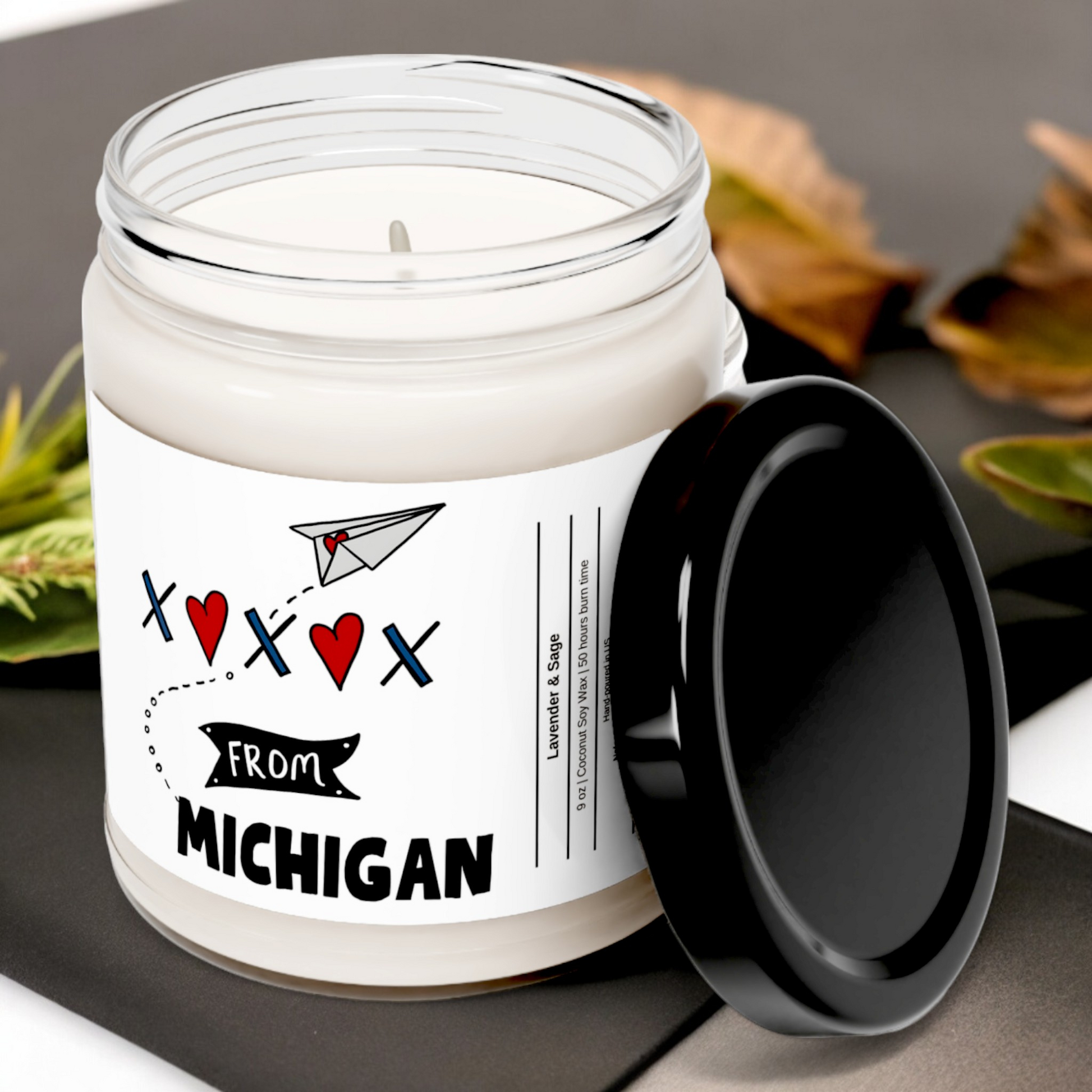 Love From Michigan | State Scented Candle