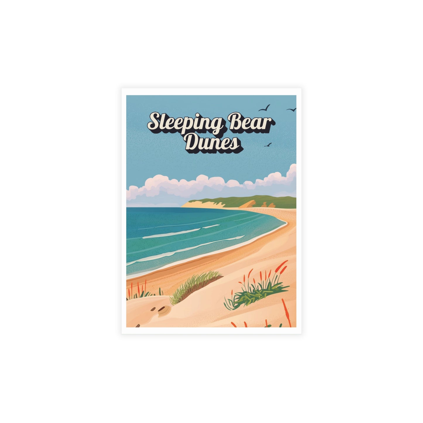 Sleeping Bear Dunes Michigan | Home State Greeting Card