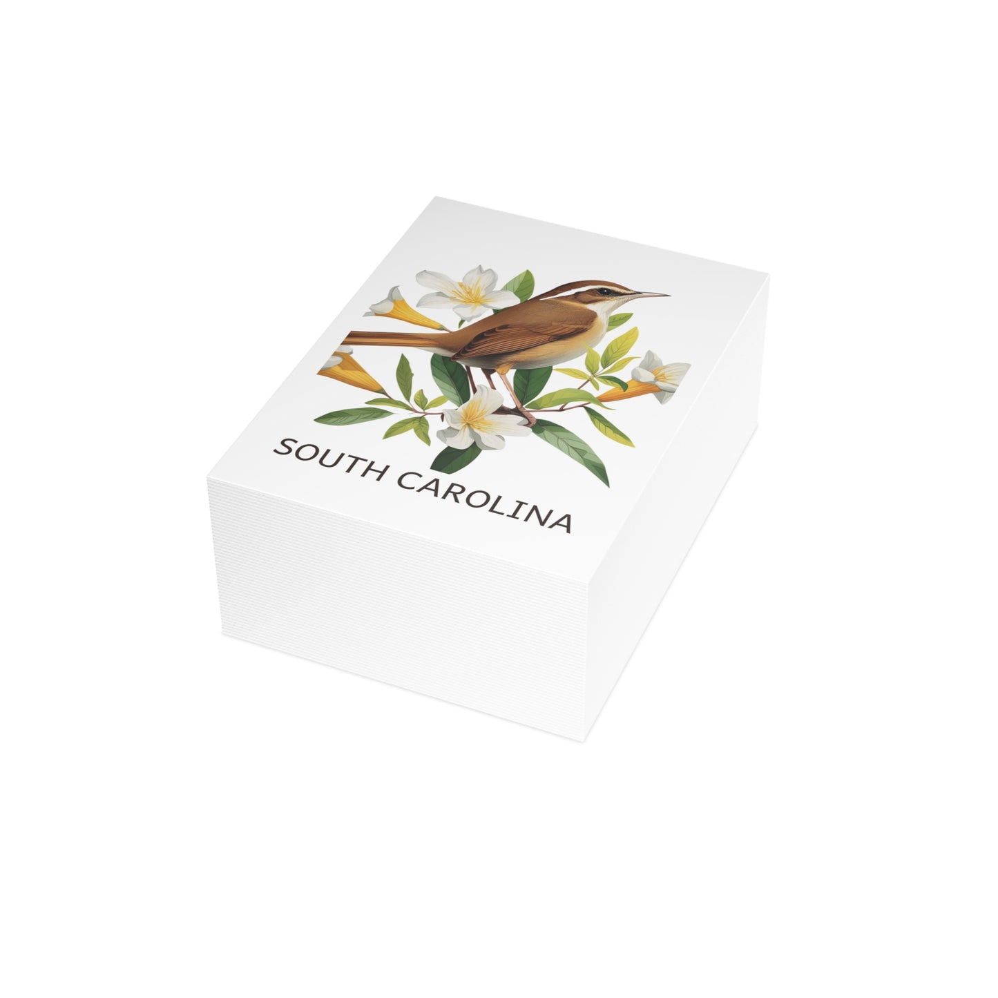 South Carolina | Wren & Jessamine Flowers | Home State Greeting Card