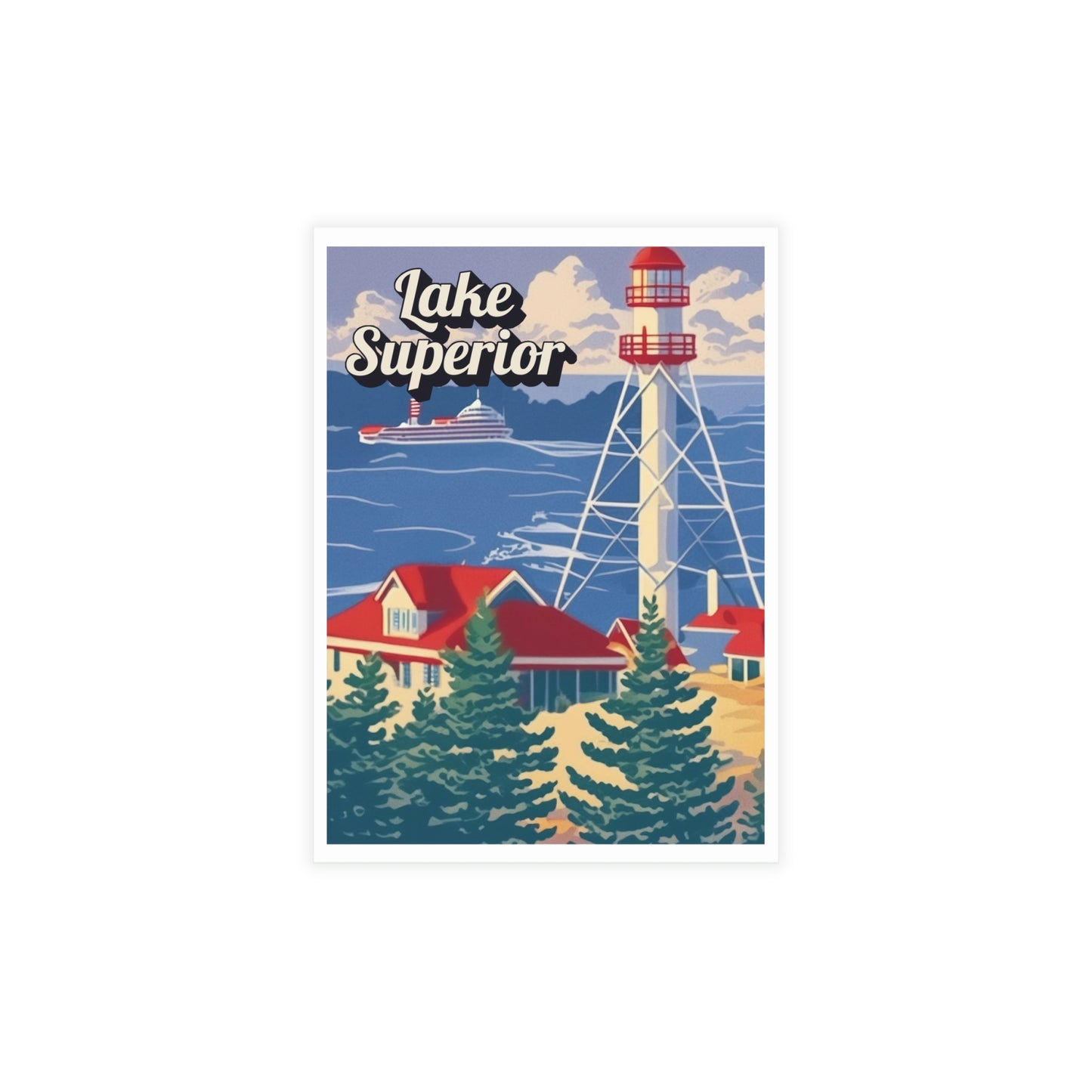 Lake Superior | Michigan | Home State Greeting Card