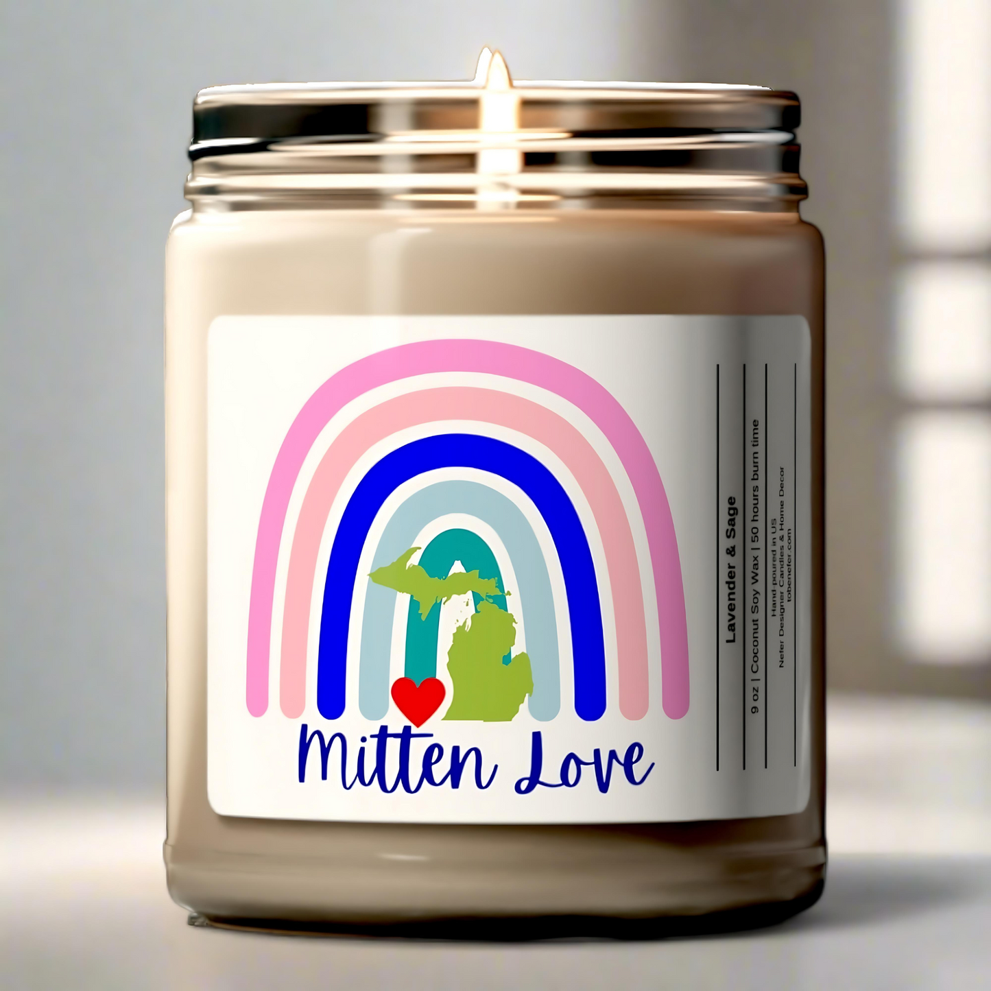 Mitten Love | State Scented Candle 