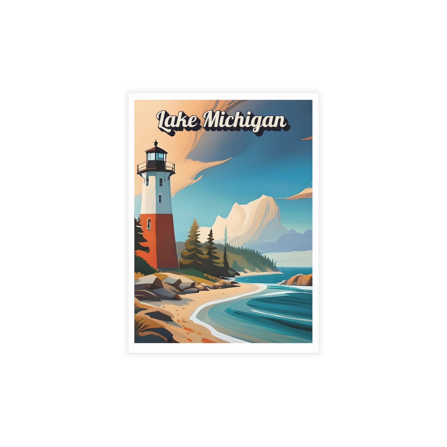 Lake Michigan | Home State Greeting Card