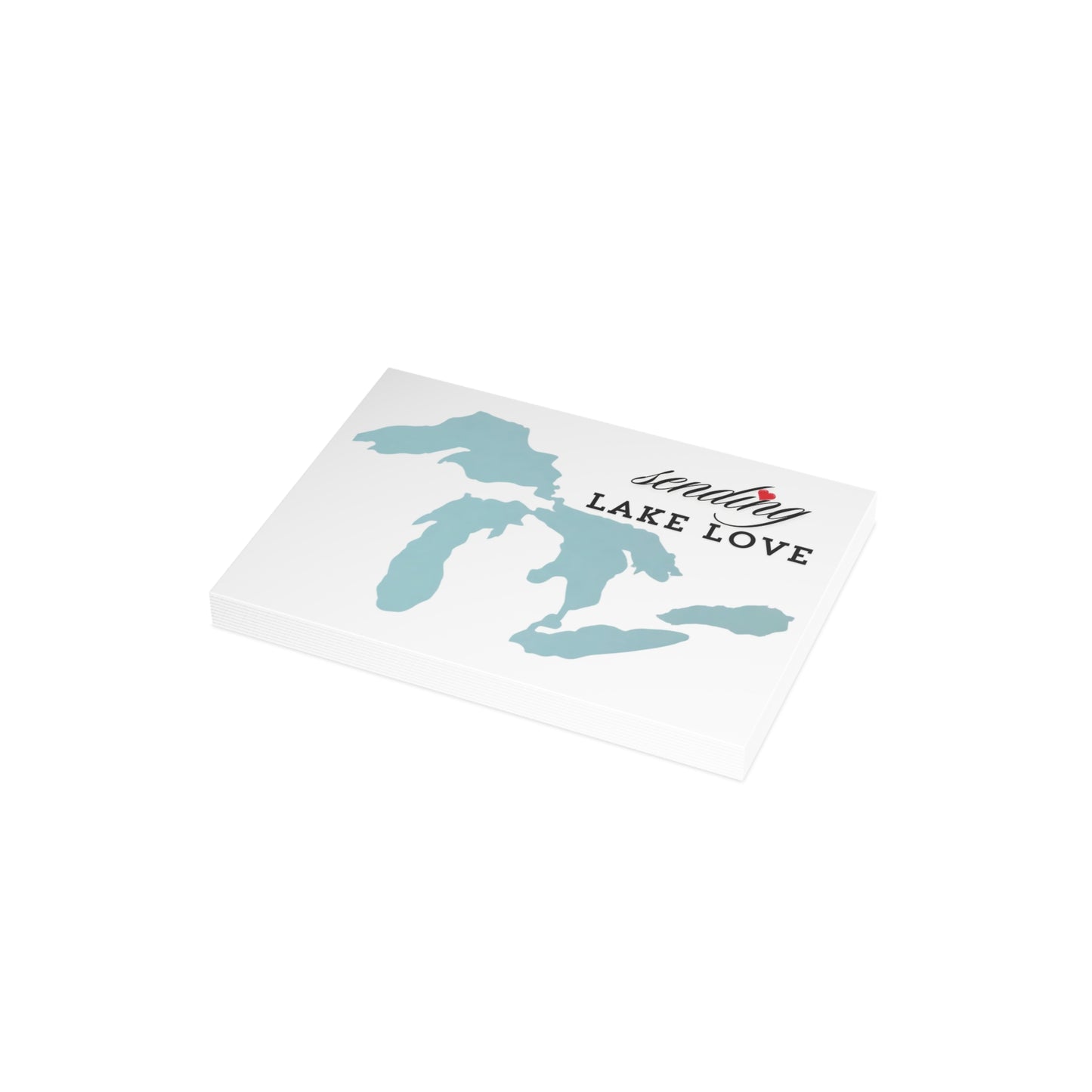 Sending Lake Love Michigan | Home State Greeting Card