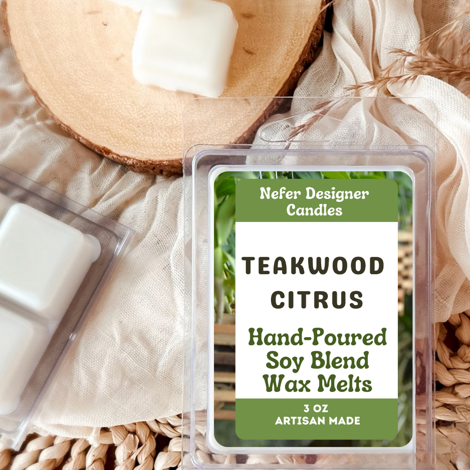 Teakwood Citrus Wax Melts