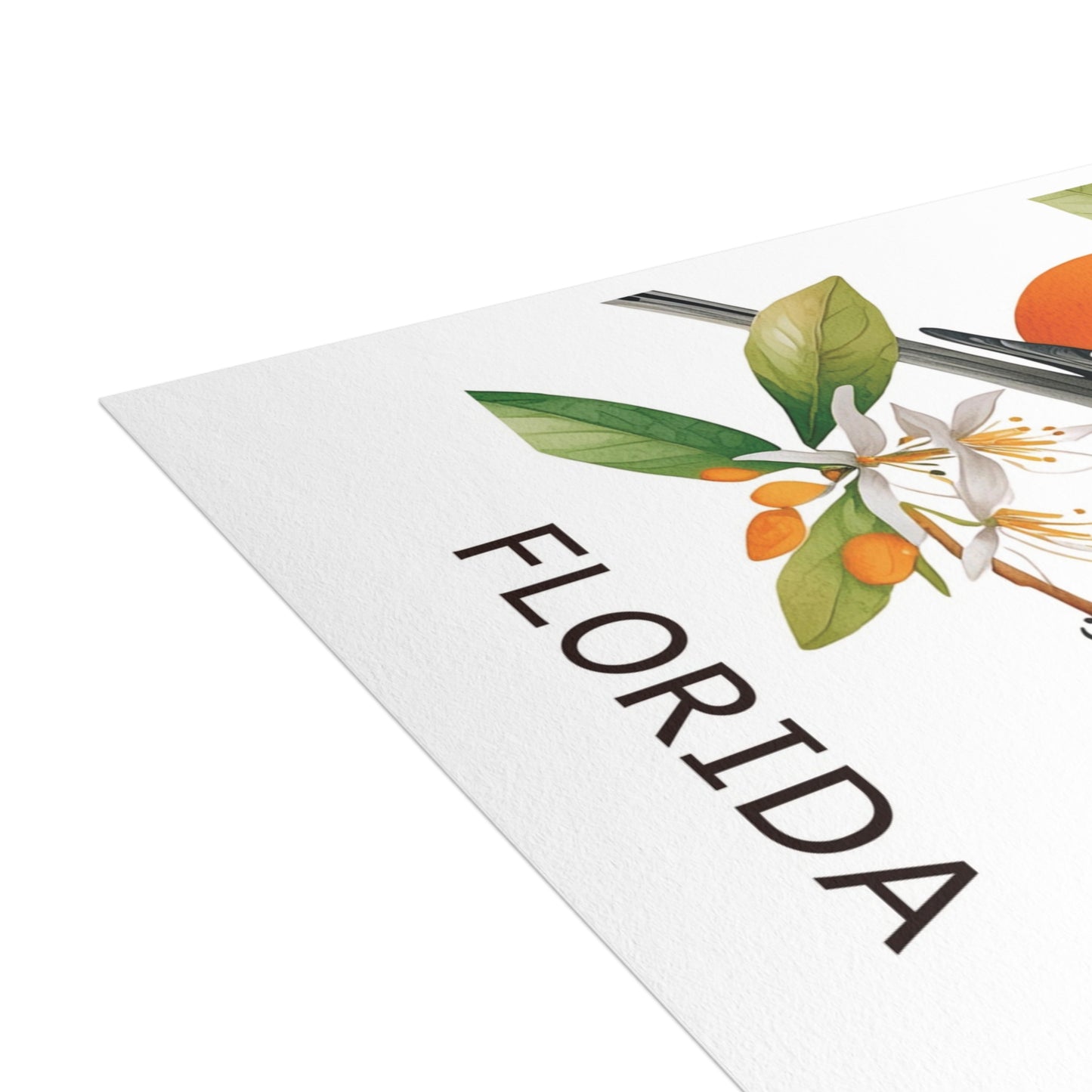 Florida | Mockingbird & Orange Blossoms | Home State Greeting Card