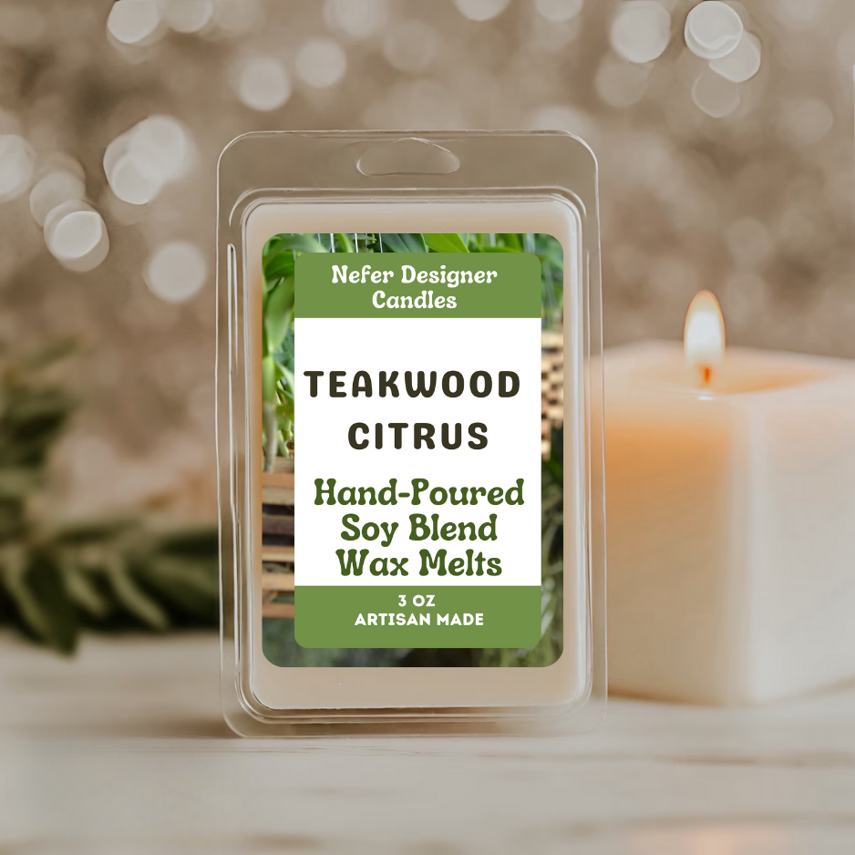 Teakwood Citrus Wax Melts