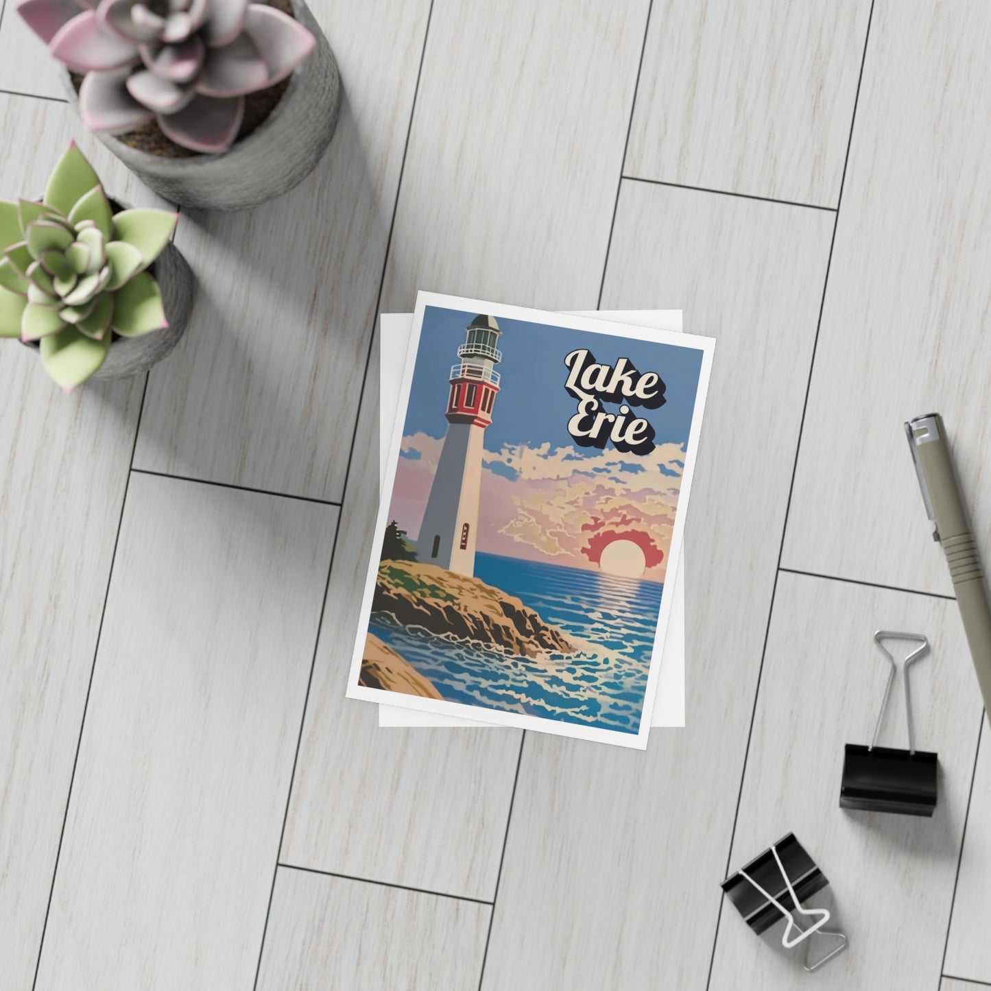 Lake Erie | Michigan | Home State Greeting Card