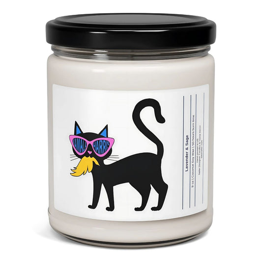 Childless Cat Ladies for Kamala Harris Candle | Election Candles