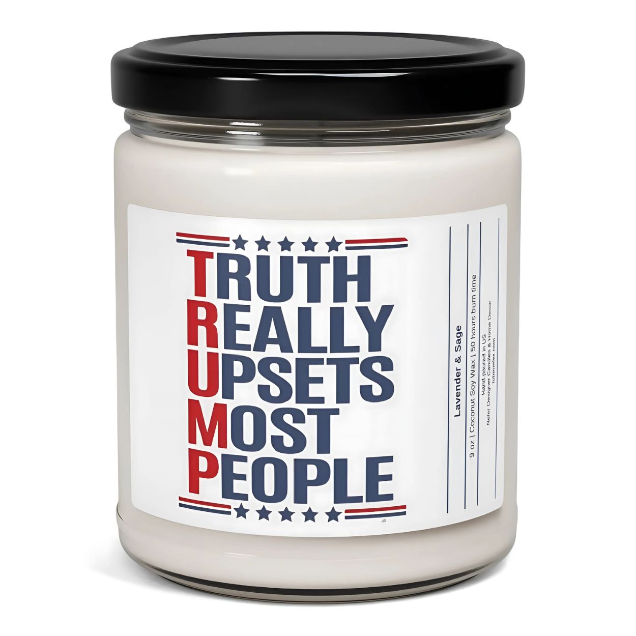 Truth Reality Upsets Most People Donal Trump Candle | Election Candles