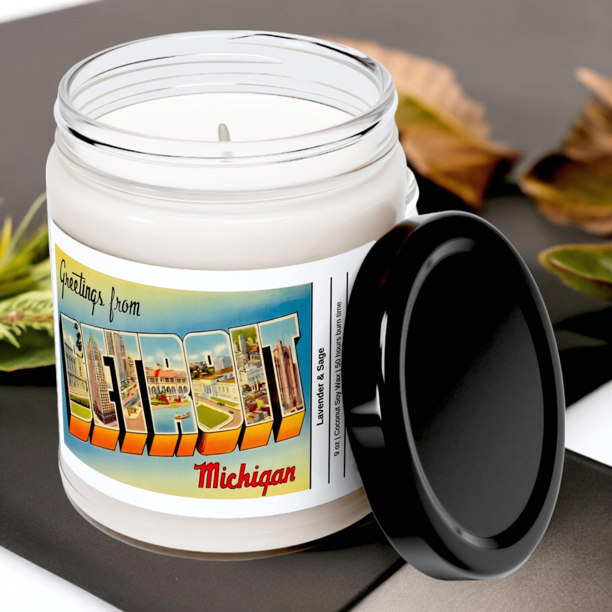 Detroit| City Scented Candle