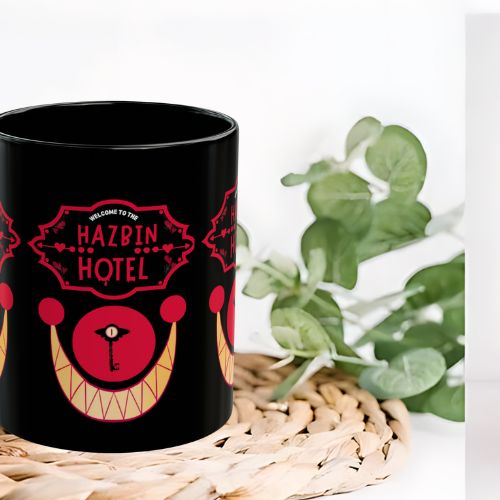 Welcome to the Hazbin Hotel Alastor Ceramic Mug
