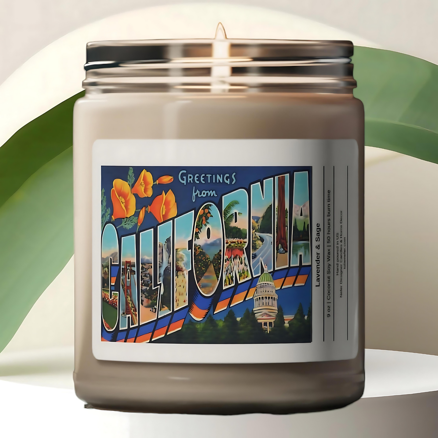 California | State Scented Candle