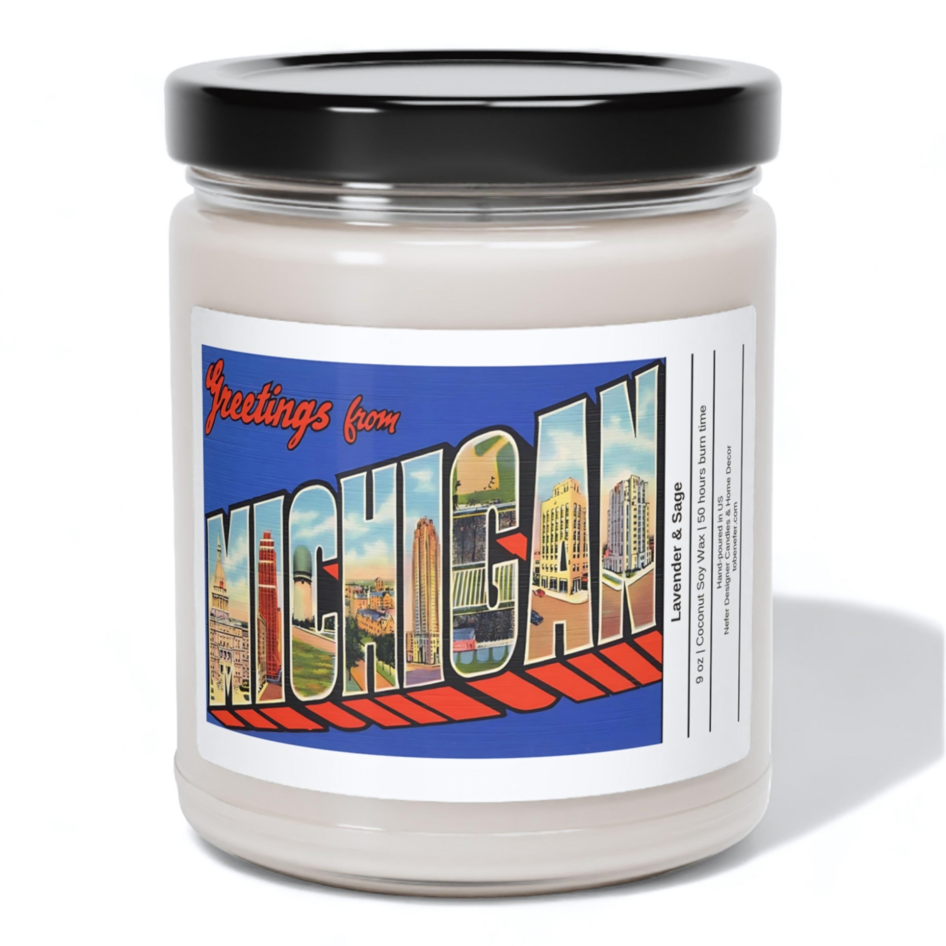 Michigan | State Scented Candle