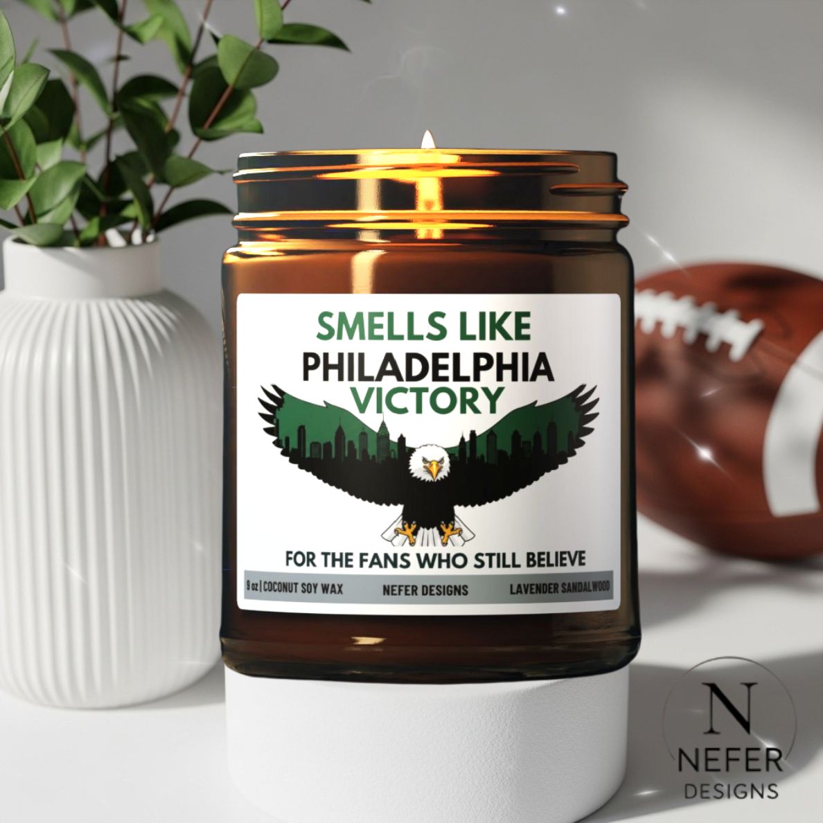 Philadelphia Victory Candle | Smells like a Win