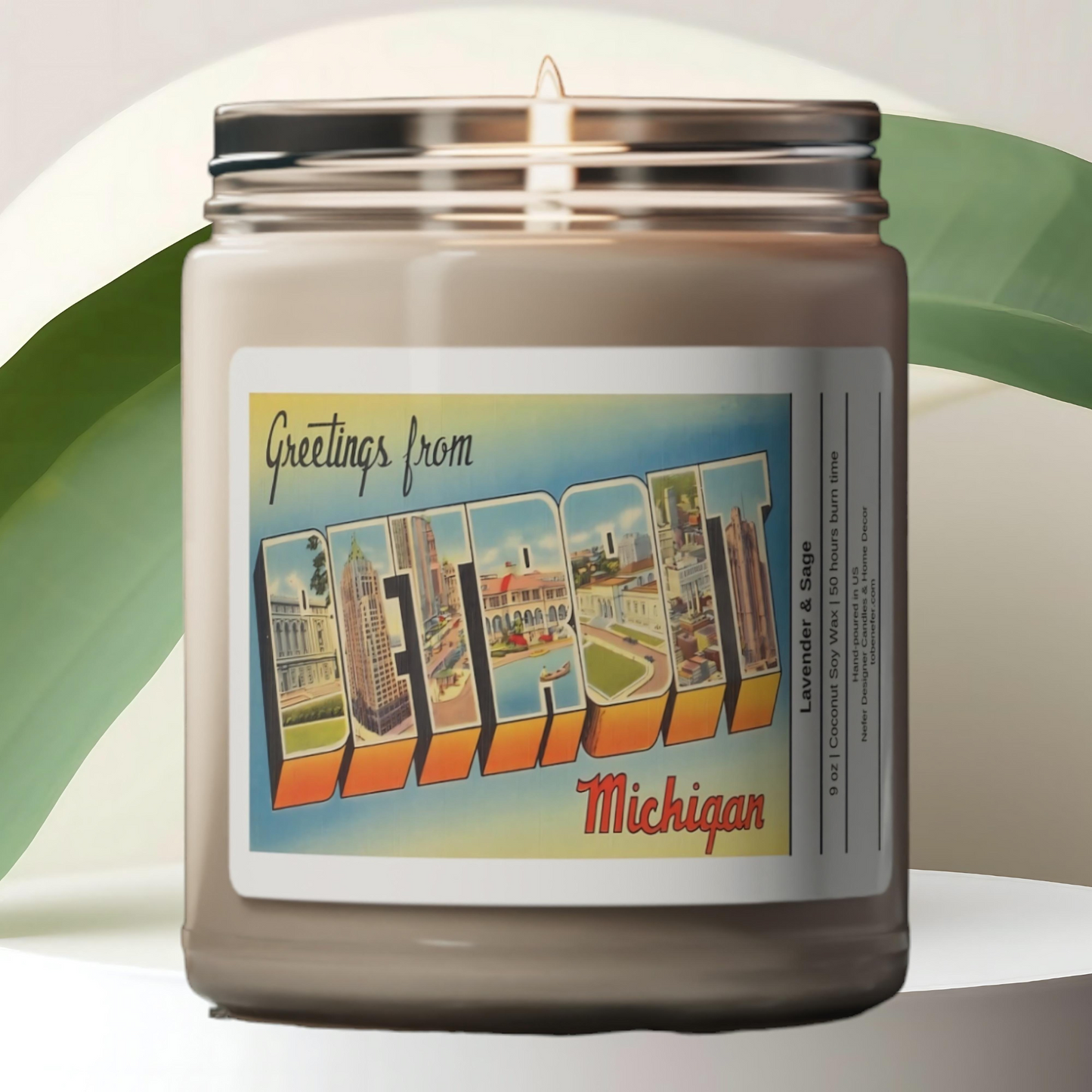 Detroit| City Scented Candle