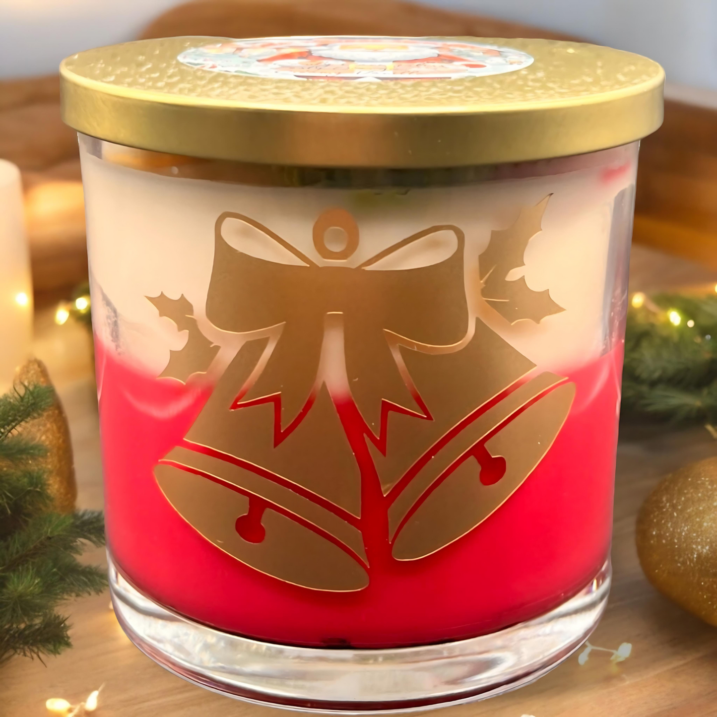 Sweet Holiday Memories Christmas Candle