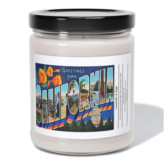 California | State Scented Candle