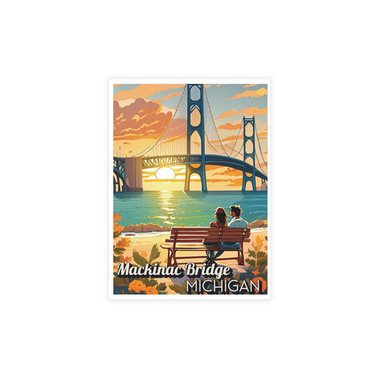 Mackinac Bridge Michigan | Home State Greeting Card