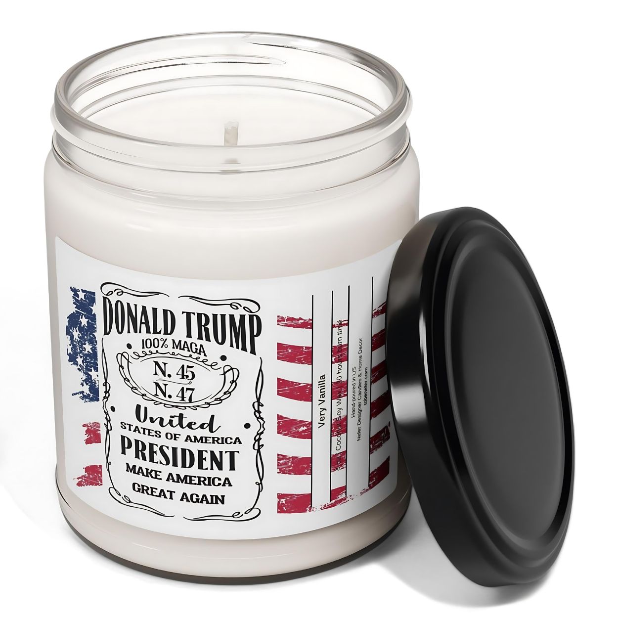 Donald Trump 100% MAGA - 47th and 45th President | Election Candles