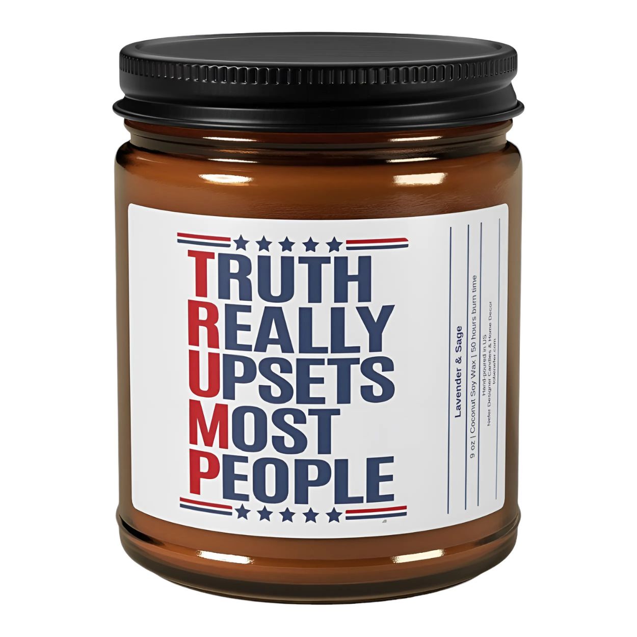 Truth Reality Upsets Most People Donal Trump Candle | Election Candles