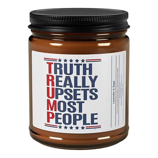 Truth Reality Upsets Most People Donal Trump Candle | Election Candles