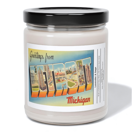 Detroit| City Scented Candle