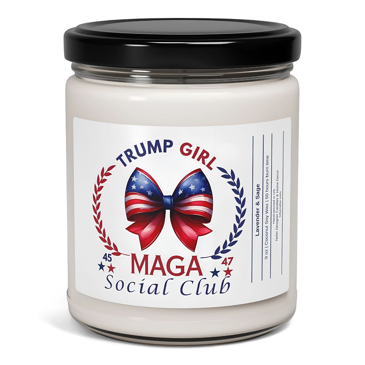 Trump Girl MAGA Social Club Candle | Election Candles