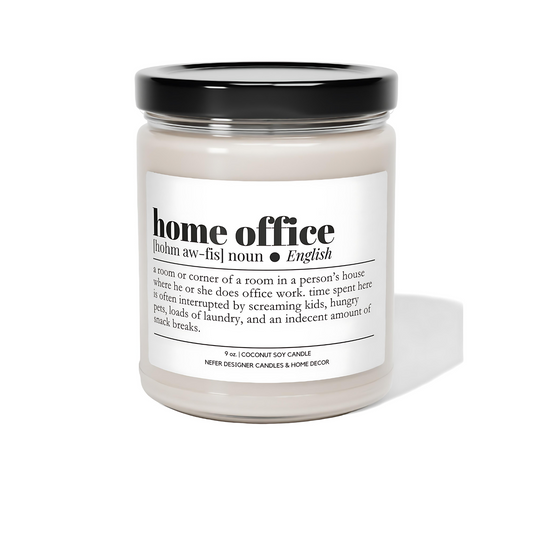 home office funny office candle 